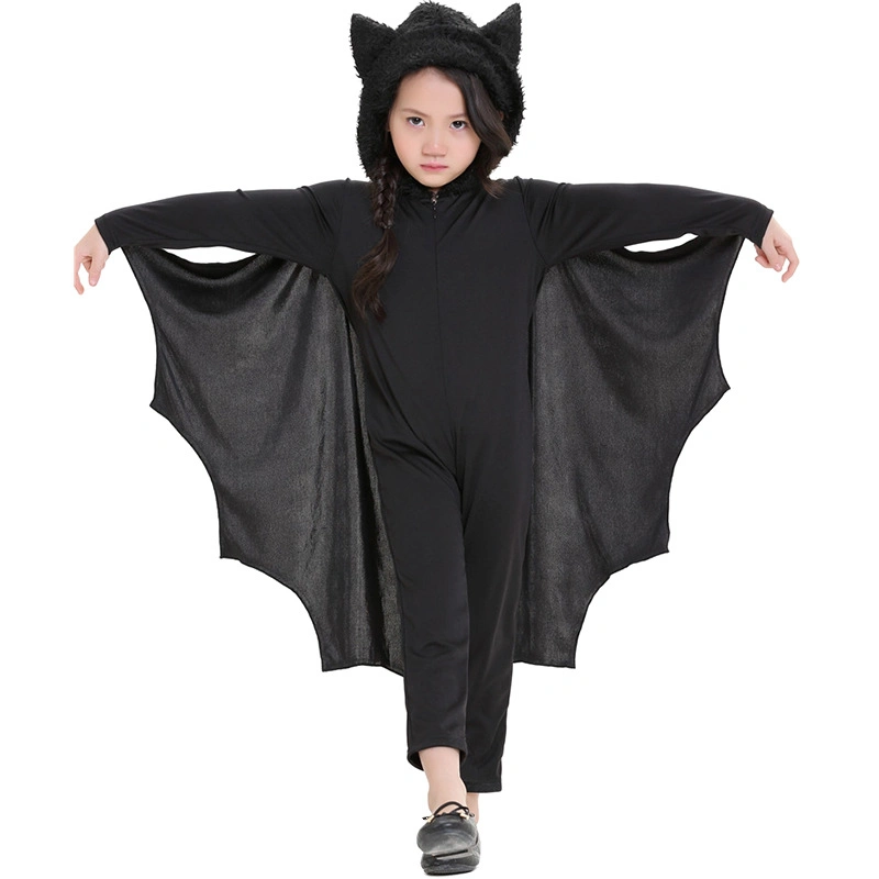 Kids Costume Halloween Witch Bat Suit Cosplay Carnival Party Bat Costume